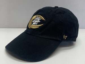 Charlotte Knights MiLB ‘47 Brand Adjustable Relaxed Fit Baseball Hat Cap Black